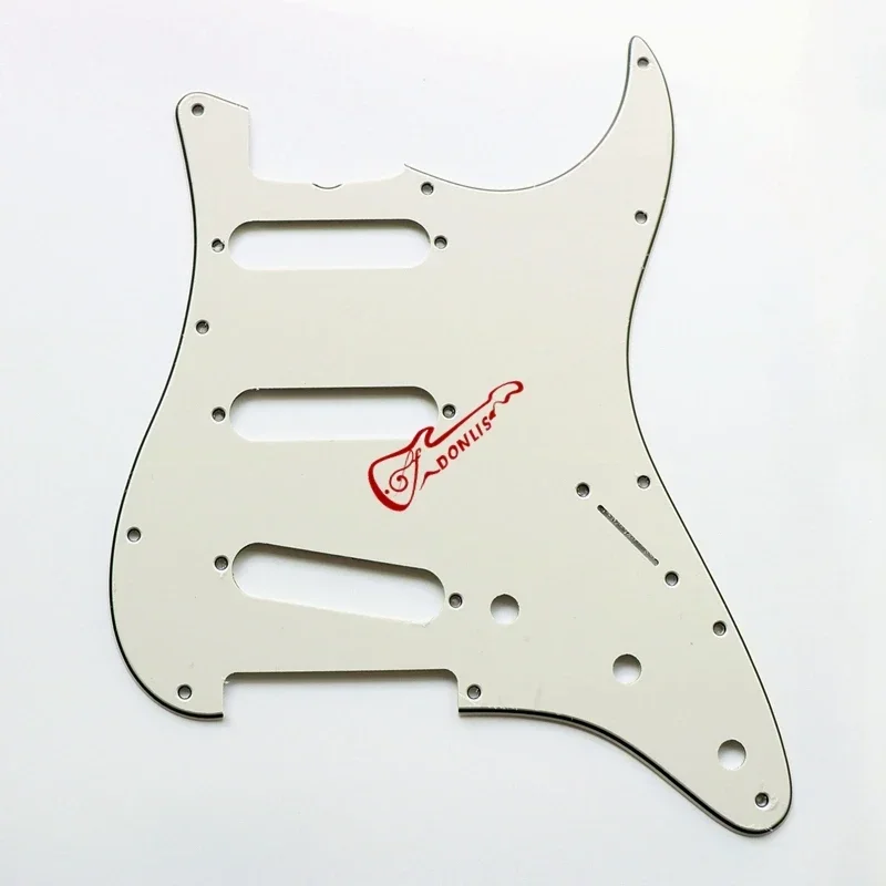 Donlis-Vintage SSS سميكة النعناع الأخضر ST الغيتار Pickguard ، 52 ، 11 ثقوب المسمار countered