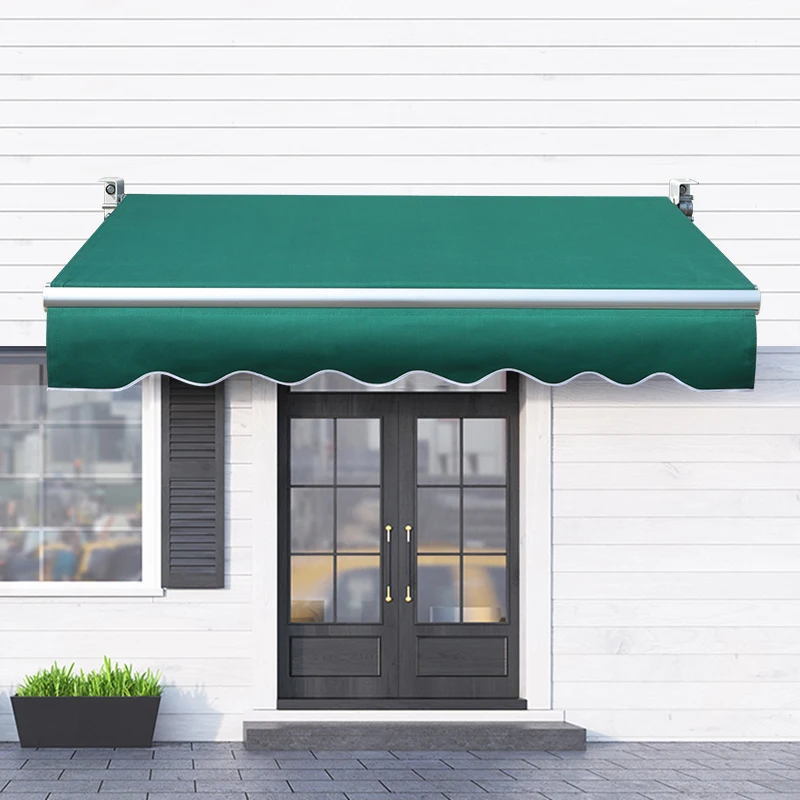 ATV&UTVPopular Design Waterproof Retractable Commercial Wall-Mounted Aluminum Alloy Remote Control Awning Sun Shade Balcony Pati