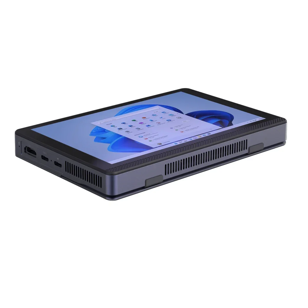 2026 Handheld Computer With 7inch Display, Portable Mini Pc N100 Onboard DDR5 Internal Battery Removable SSD