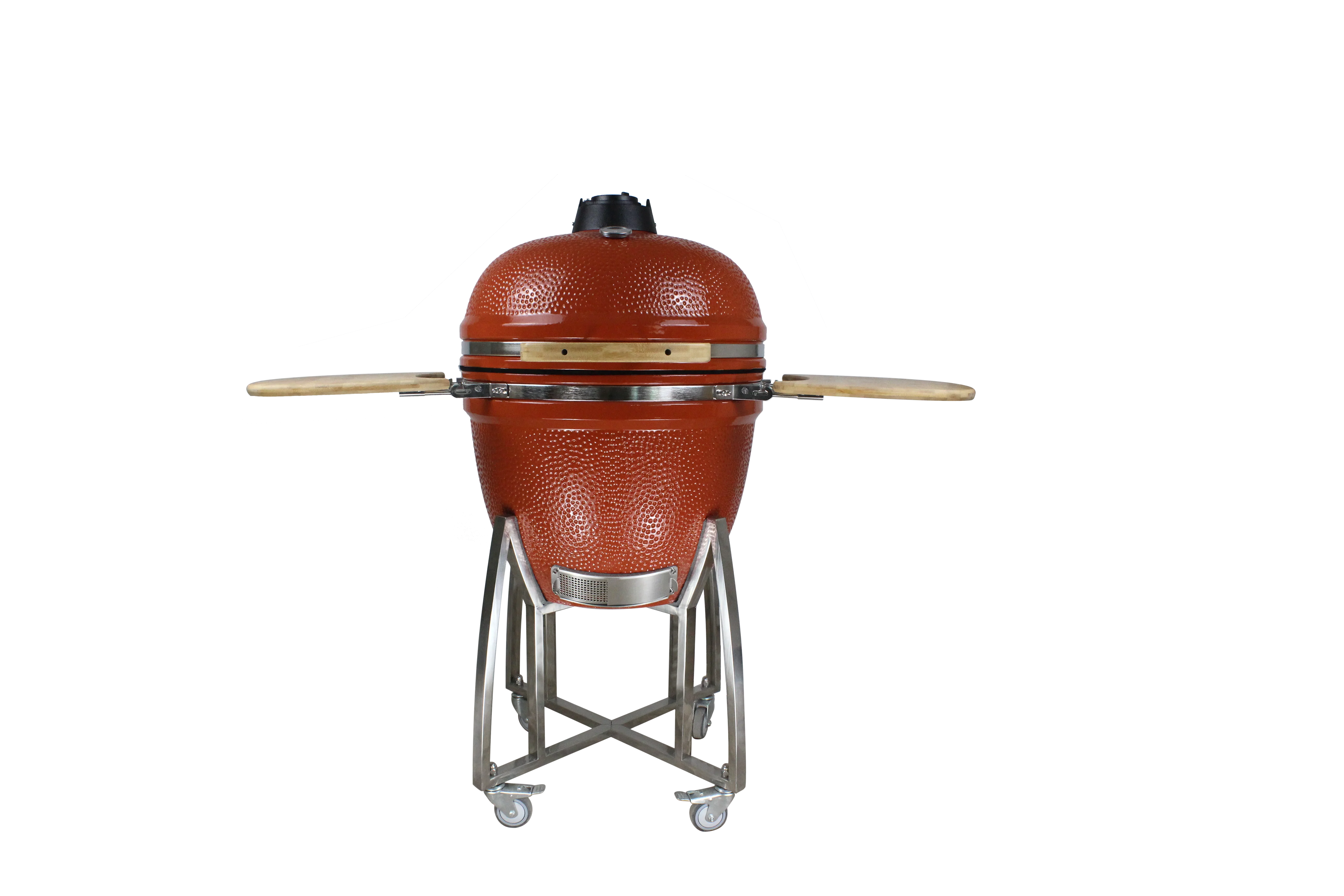 CL-23.5 Inch the Egg Shaped Design BBQ Grill Outdoor Kitchen Garden BBQ Ceramic Charcoal Grill