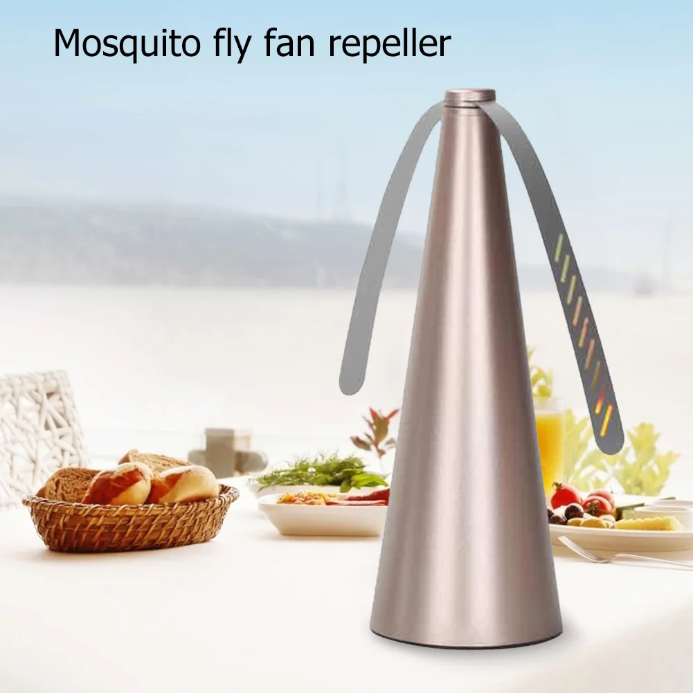 2pcs/lot Food Fan Table Top Fly Fan Fly Spinner Portable Outdoor Picnic Fan for Picnic Restaurant Party Home BBQ
