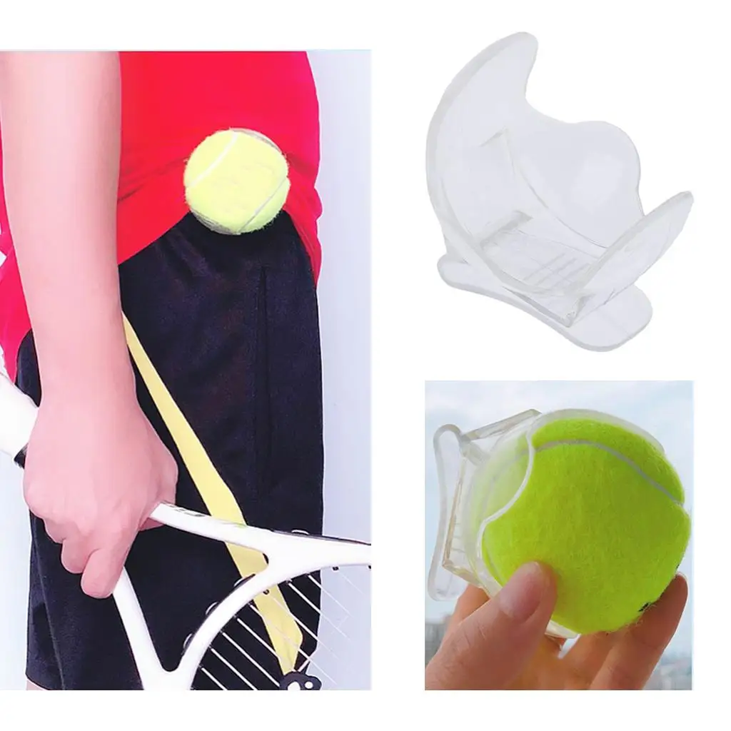 Pocket Tennis Ball Waist Clear Clip Holder Holds Tennis Ball Accessory