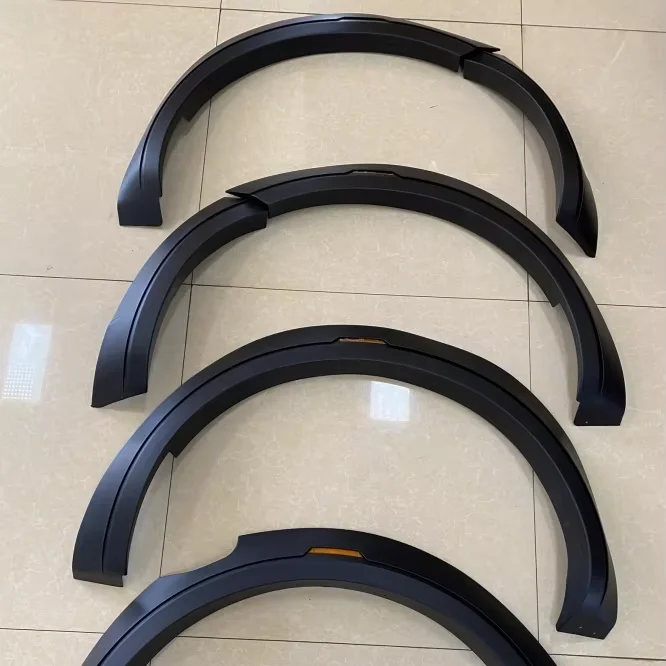 ABS Plastic Wheel Arch Fender Flare 2015+ for Nissan NP300 Navara & Mitsubishi Cars Compatible Pickup Truck Fenders