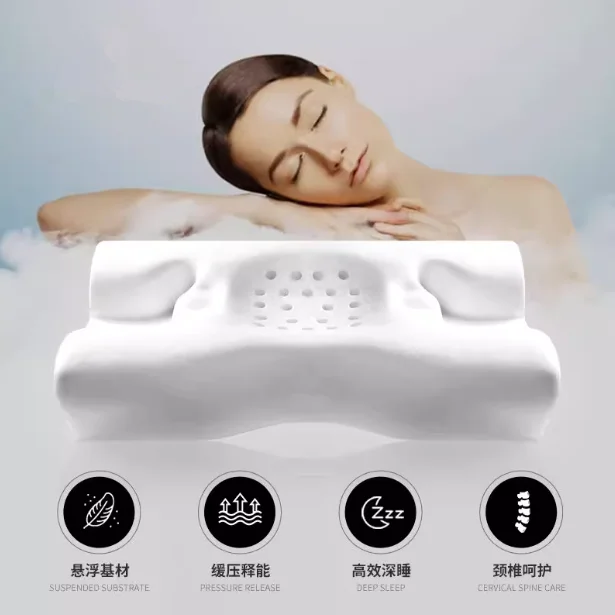 3D Beauty Pillow Side Sleep Does Not Press Face Cervical Pillow Anti Wrinkle Face Pillows Helps Sleep Memory Foam