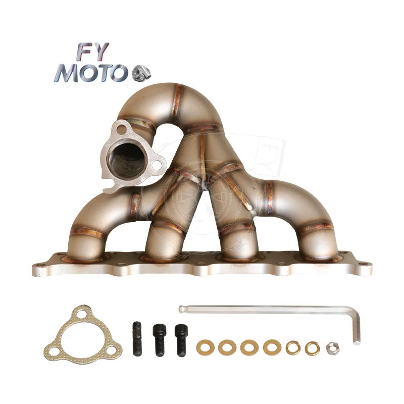 Stainless Steel Turbo Exhaust Manifold Header for Audi TT / S3 1.8T 210 / 225 BHP - Improved Exhaust Flow & Turbo Response