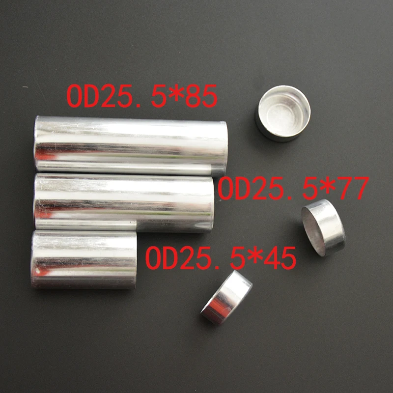 

50Pcs/lot OD25.5mm Empty Aluminum Tube Dental Lab Material Empty Cartridges