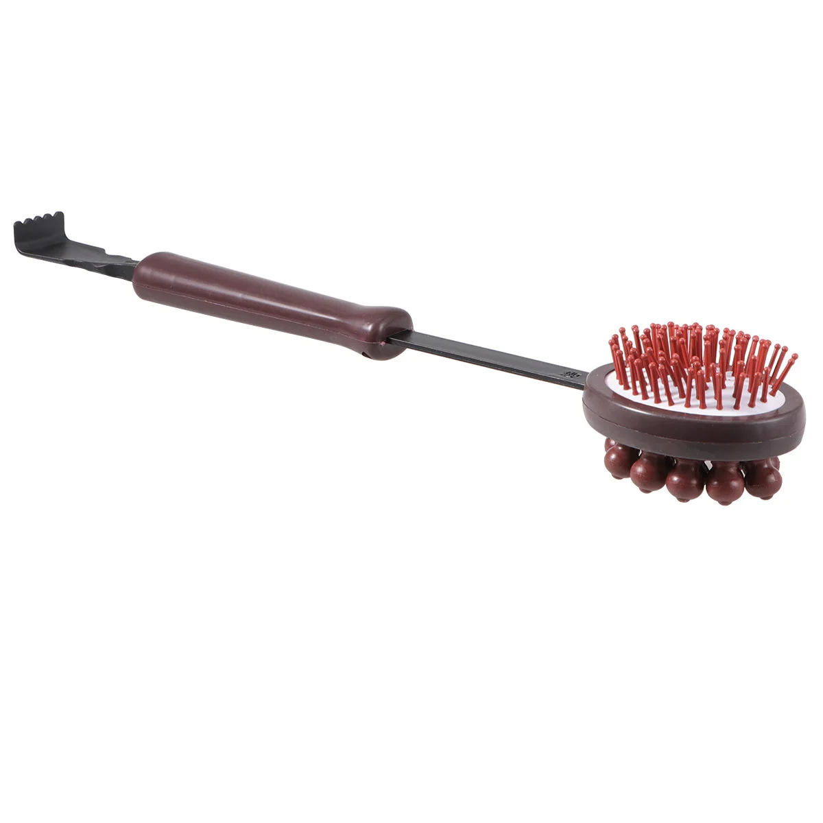 

Elastic Massage Hammer Multi Functional Wood Plastic Massage Stick Roller Ball Design Pressure Relief Muscle Relaxation Tool For