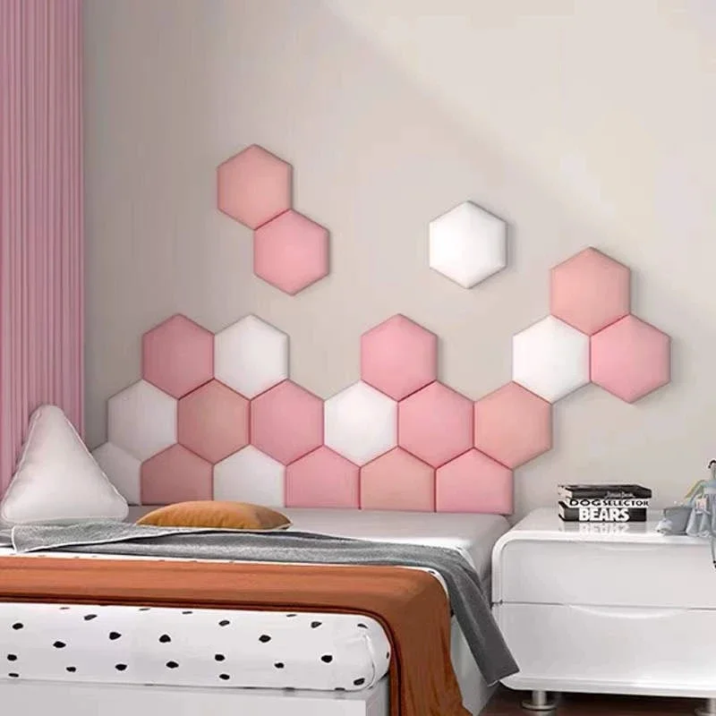 Bed Headboards Bedroom Decor Cabecero Cama Soft Pack WallSticker Self Adhesive Child Anti-collision Tatami Tete De Lit Cabeceros