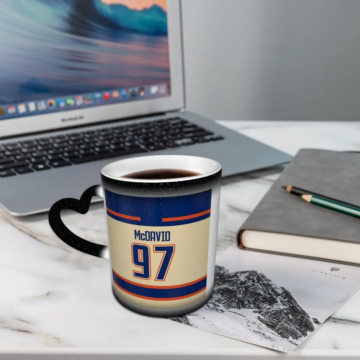 Connor McDavid Alternate Mug Funny Ceramic Coffee Cups Tea Mugs Milk Cup Drinkware Gift for Friends