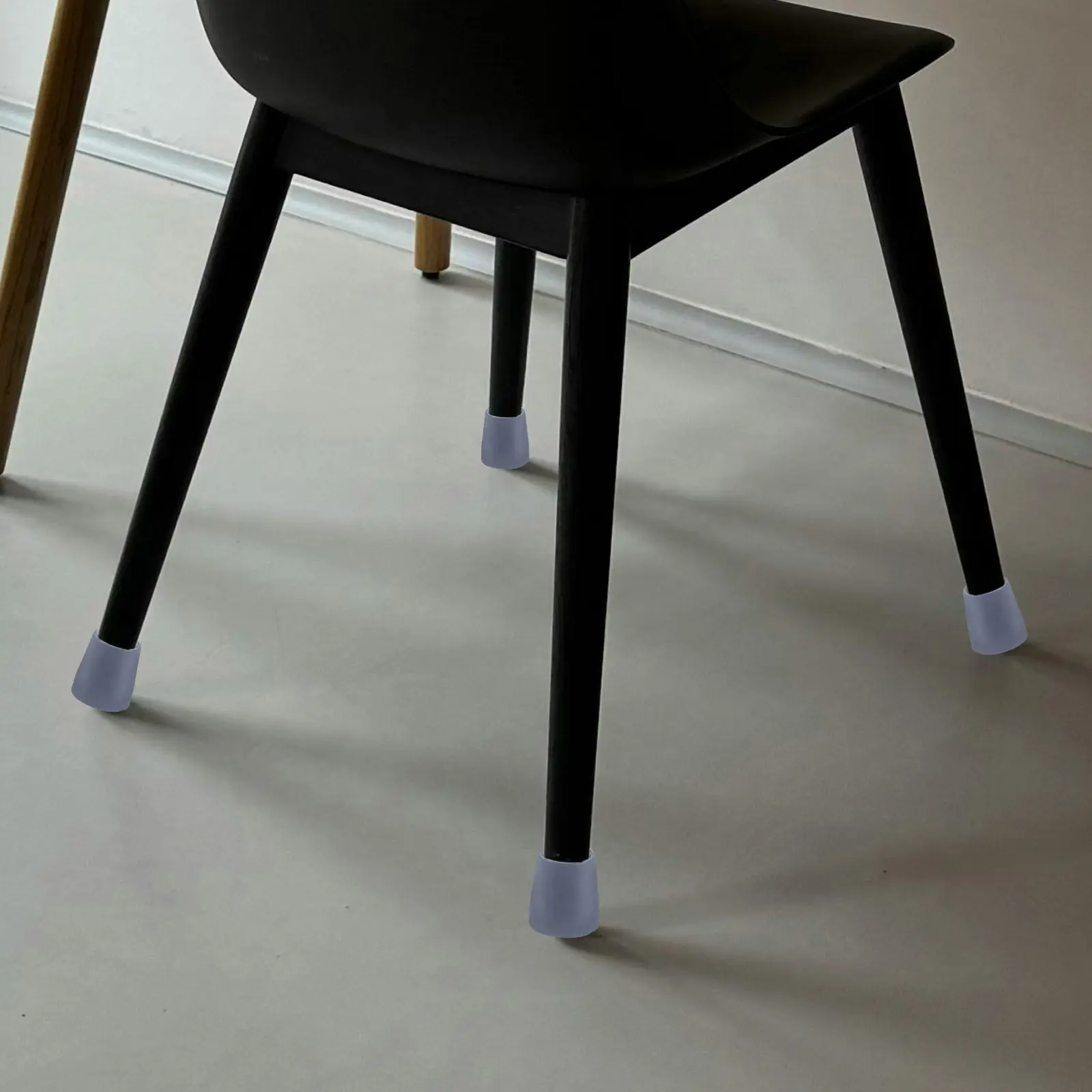 12Pcs Shower Chair Replacement Feet Rubber Leg Caps Anti-Slip Bath Stool Walker Cane Tips Floor Protector for Seniors Care