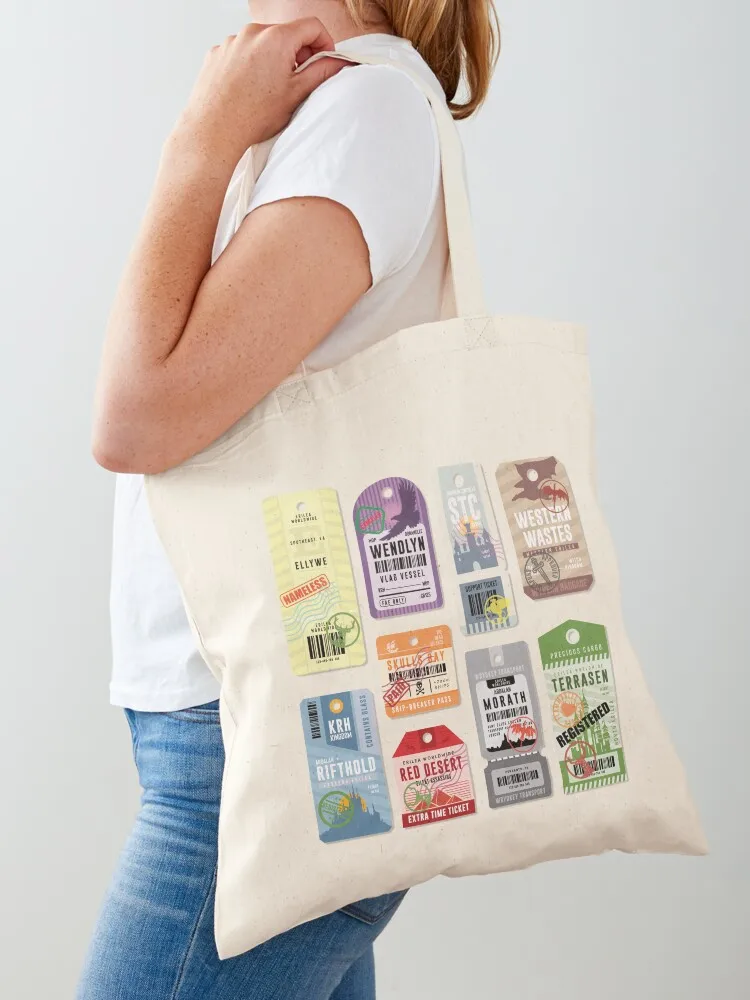 

Throne of Glass Tags Tote Bag Shopping bags shopper bags Canvas shoulder bag bags for women