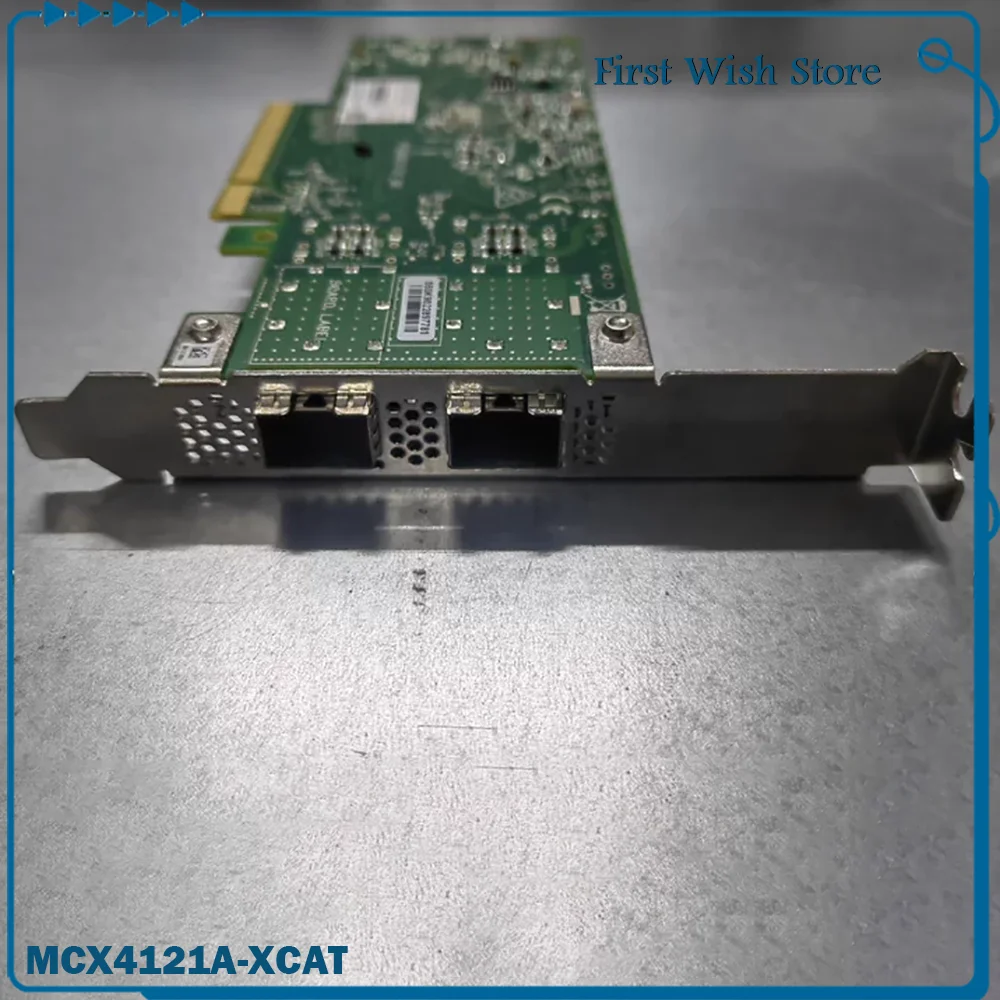 

10G Dual-port 10G optical fiber network card MCX4121A-XCAT CX4121A