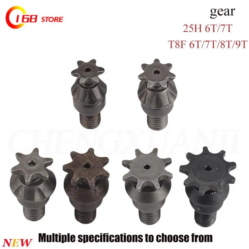 Sturdy and durable 25H T8F 6/7/8 /9Teeth Clutch Gearbox Pinion Sprocket Suitable For 2-stroke 47cc 49cc Pocket Bike ATV