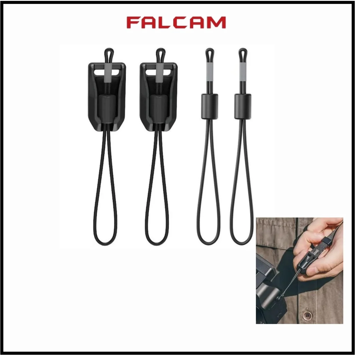Falcam Maglink Quick Release Magnetic Buckle Mini Kit for Camera Shoulder Strap Photography Accessories