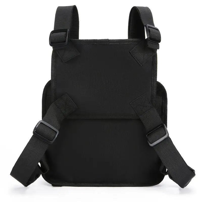 Tactical Vest Backpack Outdoor Riding Chest Bag - alternate angle