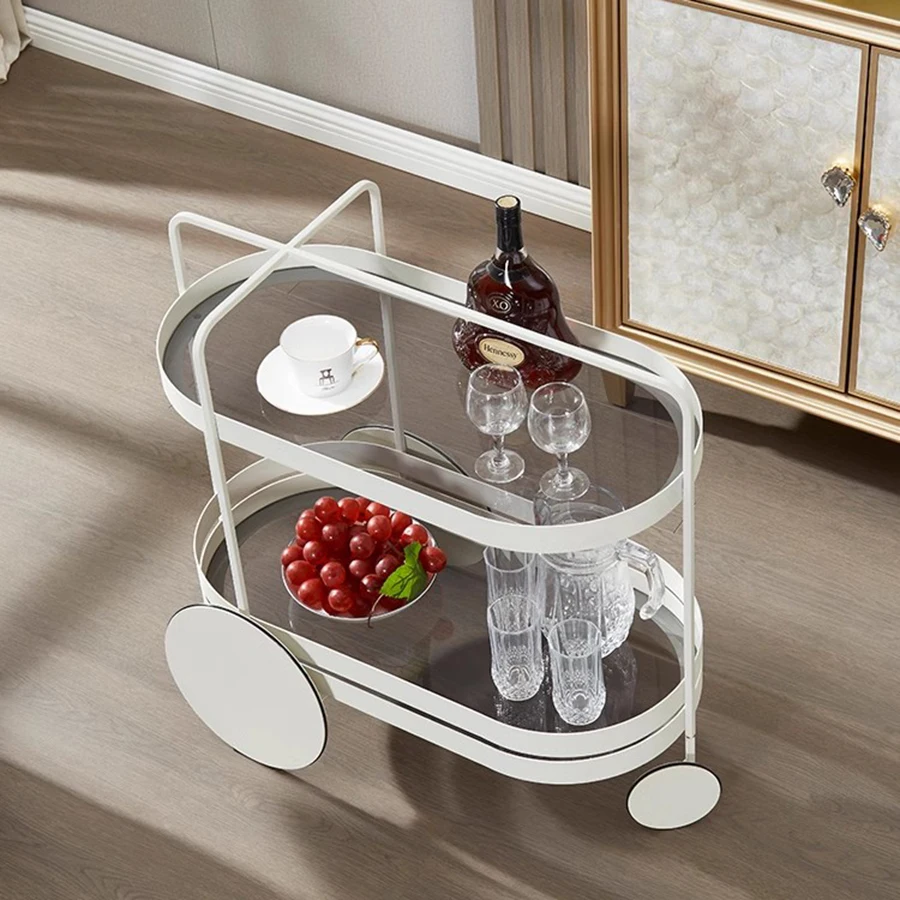 Vegetables Trolley Wheels Heavy Duty Table Camping Tool Trolley Storage Rack Nordic Manicure Kitchen Hair Mueble Rolling Tray