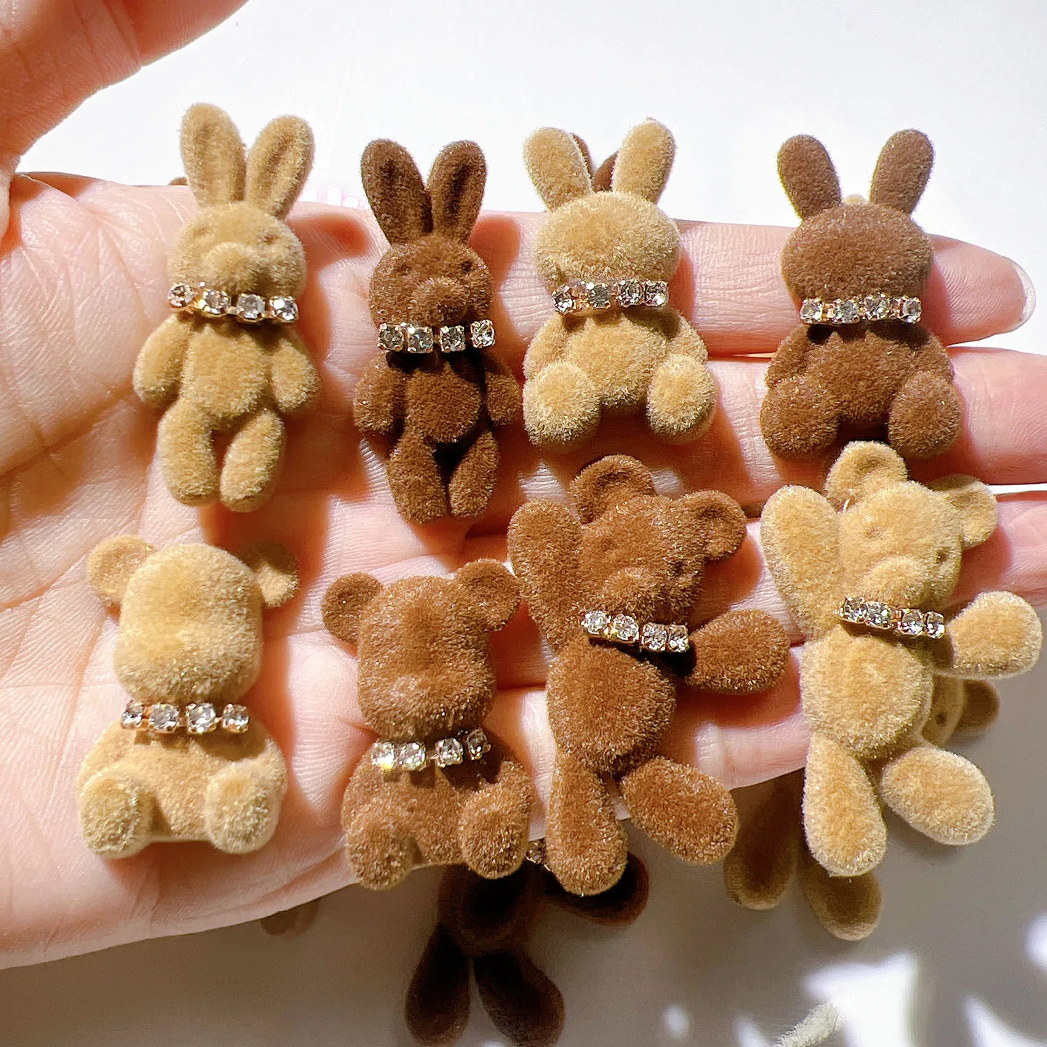 Phone Accessories Clipart - WFFNNKC 10 pièces Kawaii Ours et