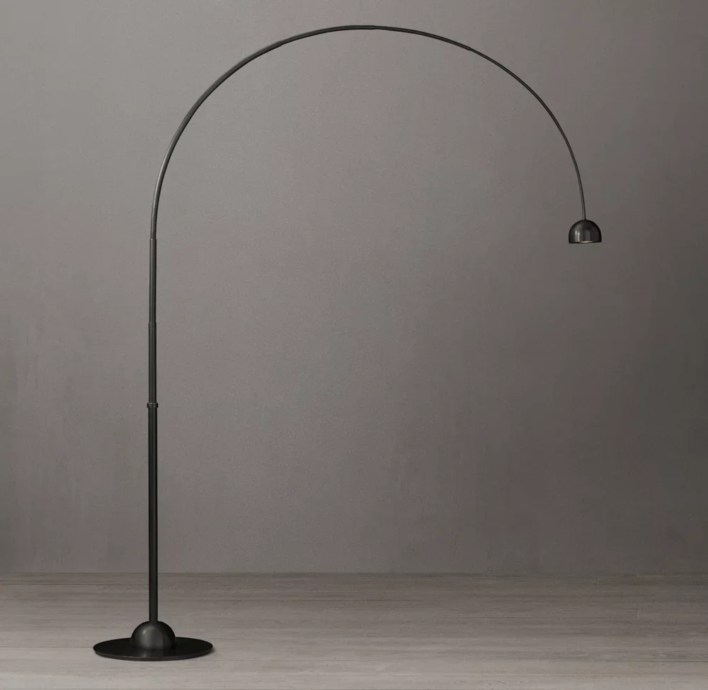 Simple decorative steel station lamp art simple floor lamp bedroom bedside living room