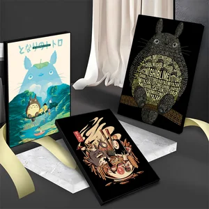Studio Ghibli Anime Totor von Cartoon Classic Poster Fantasic Wandaufkleber für Save Bar Decoration Art Wall Aufkleber 8 Hauptverkaufsstudio Ghibli Leuchten - №6