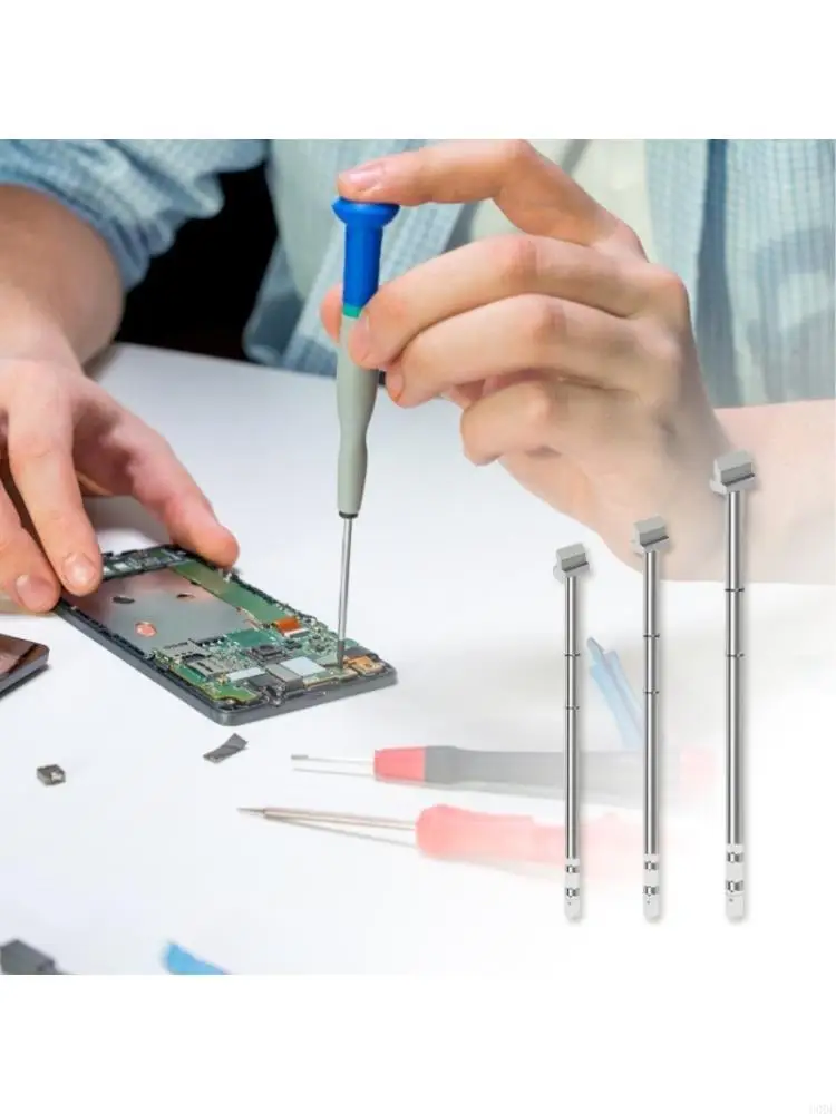 

Широкие поверхности пайки железа с эргономичной формой лопаты для работы и ремонта уровня компонентов большой площади.