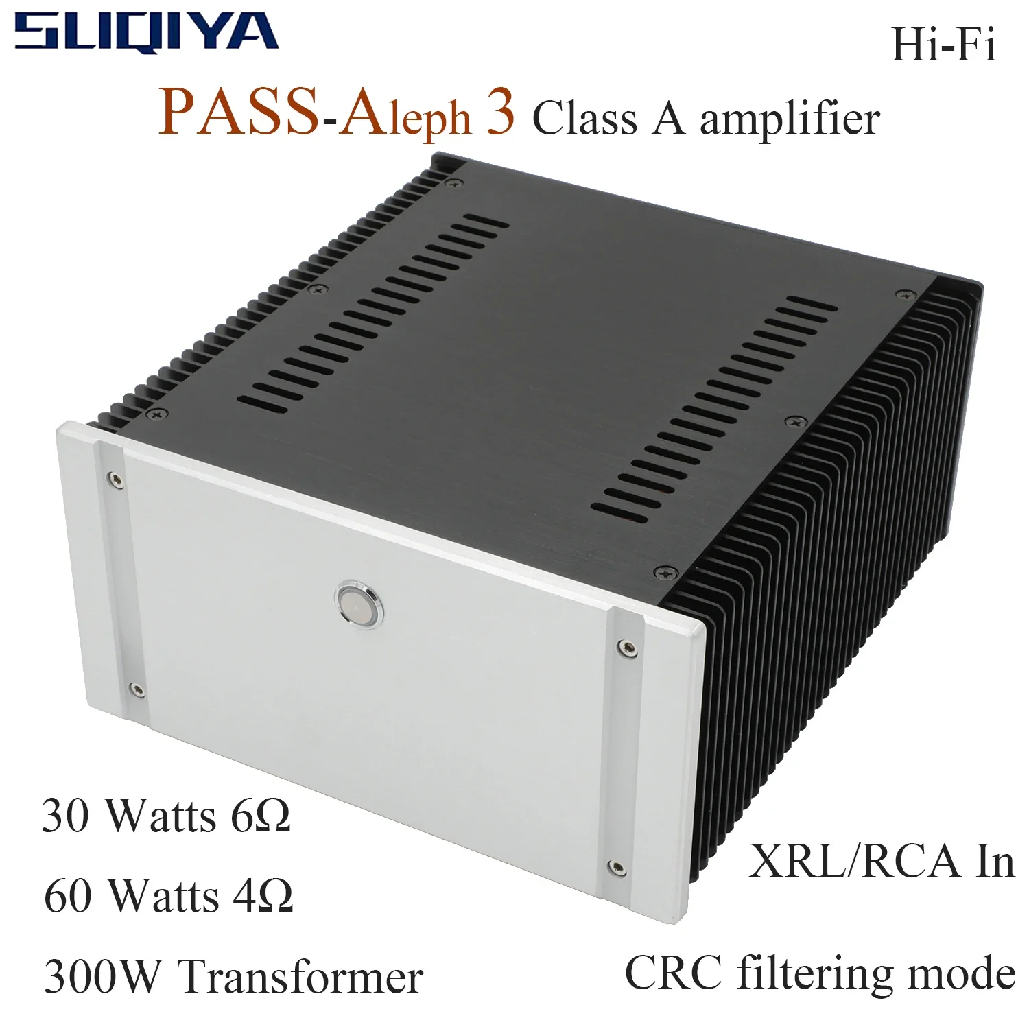 SUQIYA-PASS ALEPH-3 Flagship Single-ended Pure Class A 30W Power Amplifier Fever-grade Pure Class A Hi-Fi Mono Power Amplifier