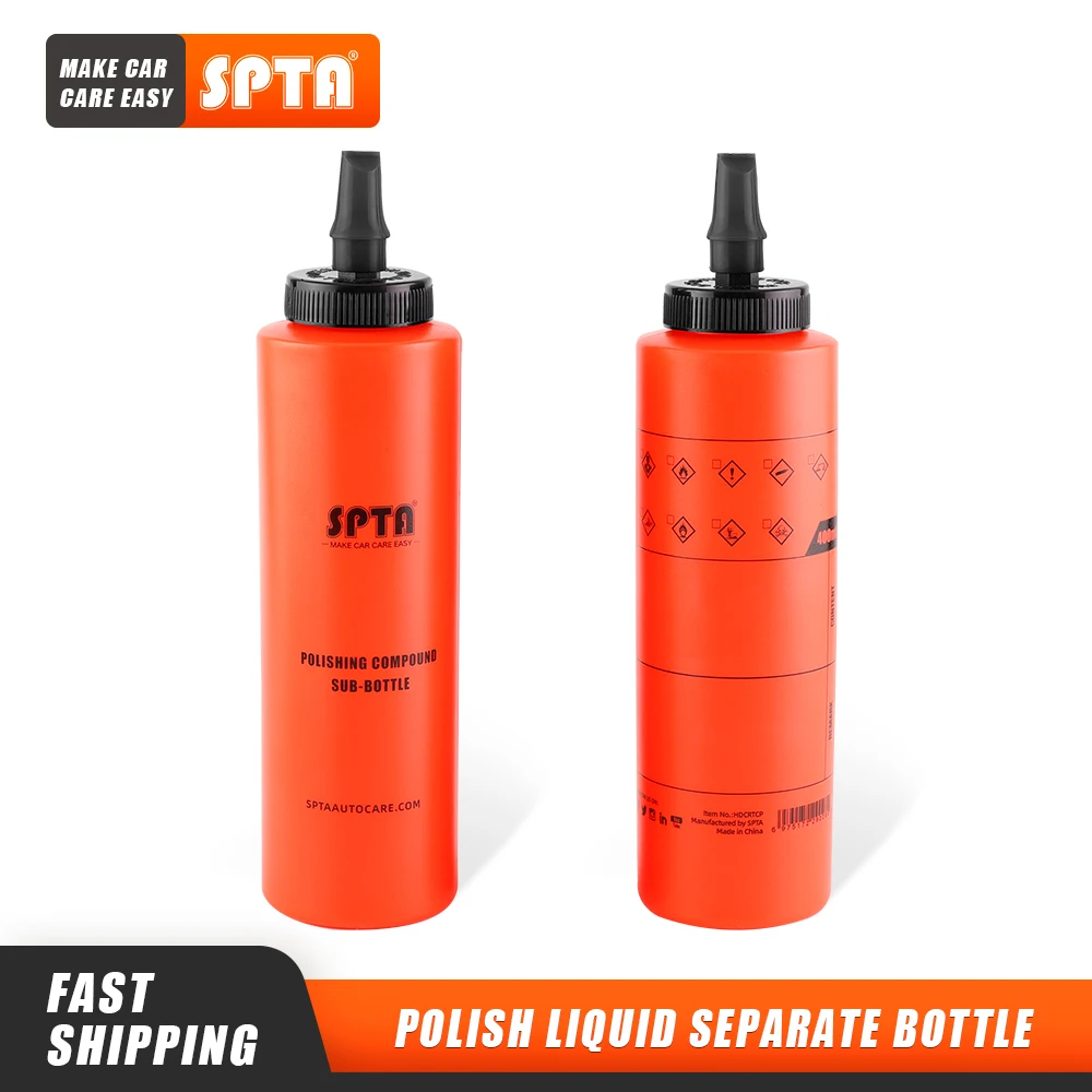 SPTA 1szt 400ml Wielofunkcyjna butelka z płynem do woskowania samochodu Usuń lakier samochodowy Wosk samochodowy Płynna butelka z płynem do woskowania samochodu Narzędzie kosmetyczne