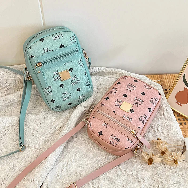 Women's Single Shoulder Bag Fashion Solid Color Casual Handbag Outdoor Daisy Handbag Zipper Cross-body Bag Messenger Bag