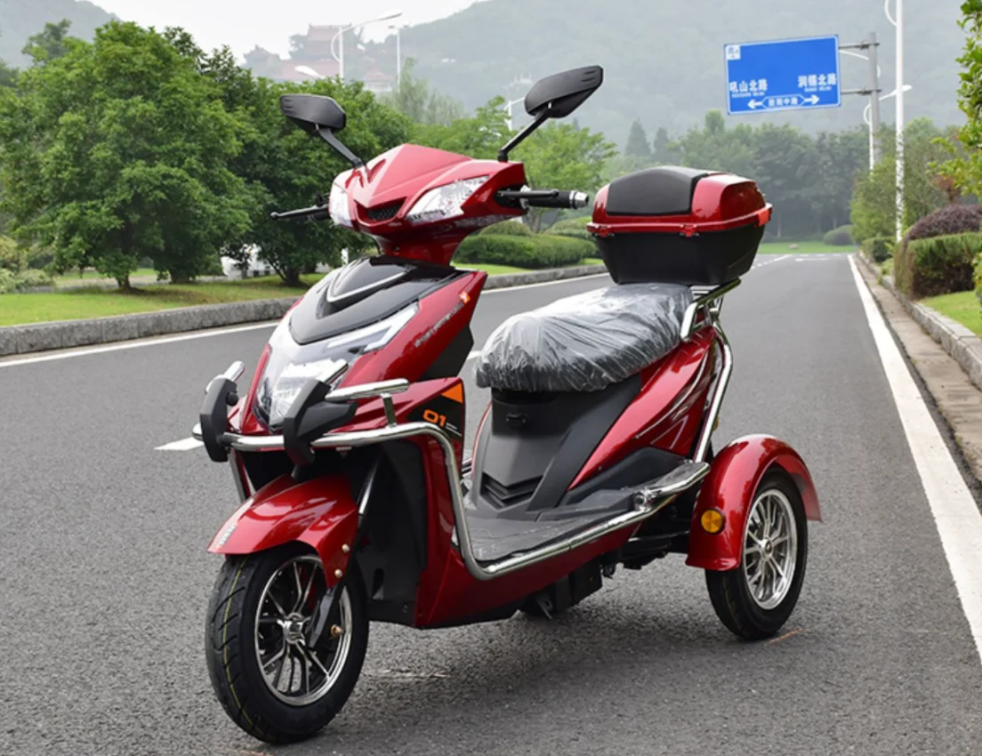 Adult Electric Tricycle Three wheelers 72v electric passenger tricycles 3 wheel  mobility scooter