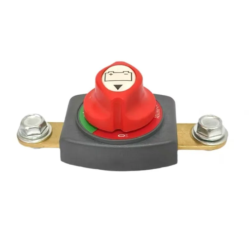 مفتاح مشترك لقطع الطاقة لبطارية السيارة النحاسية، جزء تعديل السيارات، مفتاح الطاقة عالي التيار #4