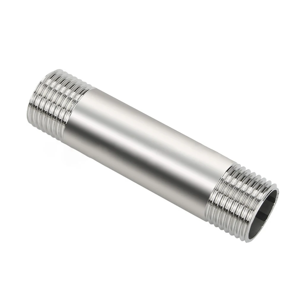 

Двусторонняя удлинительная трубка 201, трубка из нержавеющей стали, ремонт сантехники, тонкое качество изготовления, высокопрочный удлинитель водопроводной трубы