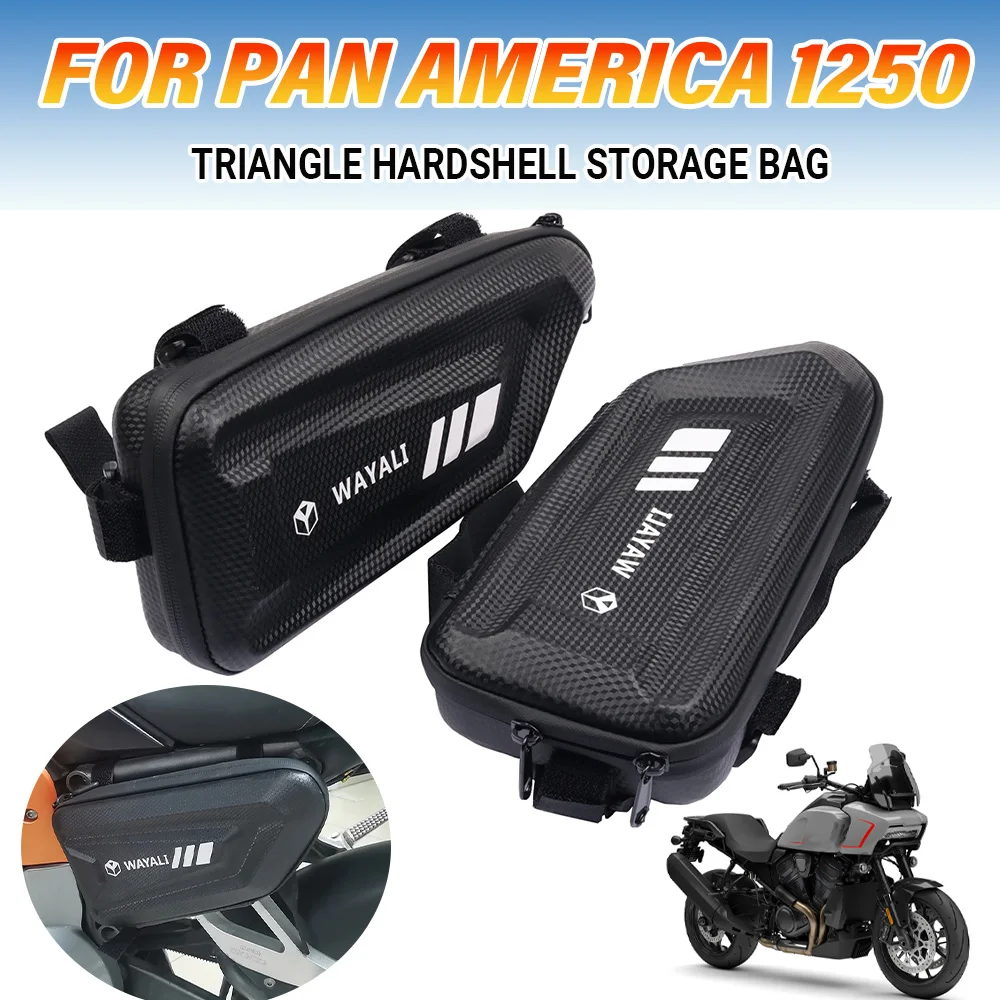 For Harley Davidson Pan America 1250S 1250 S Motorcycle Accessories Waterproof Side Bag Fairing Tool Storage Bag Triangle Bags