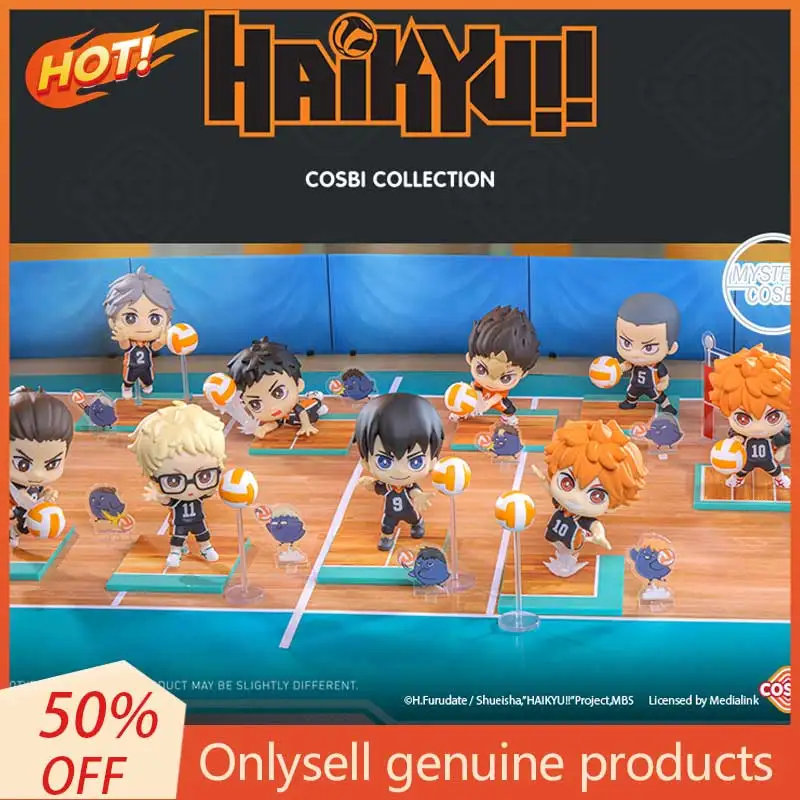 Anime Peripherie Blind Box Figur Hot Toys Volleyball Jugend Cosbi Blind Box Mini Sammeln Puppe Einzigen Set