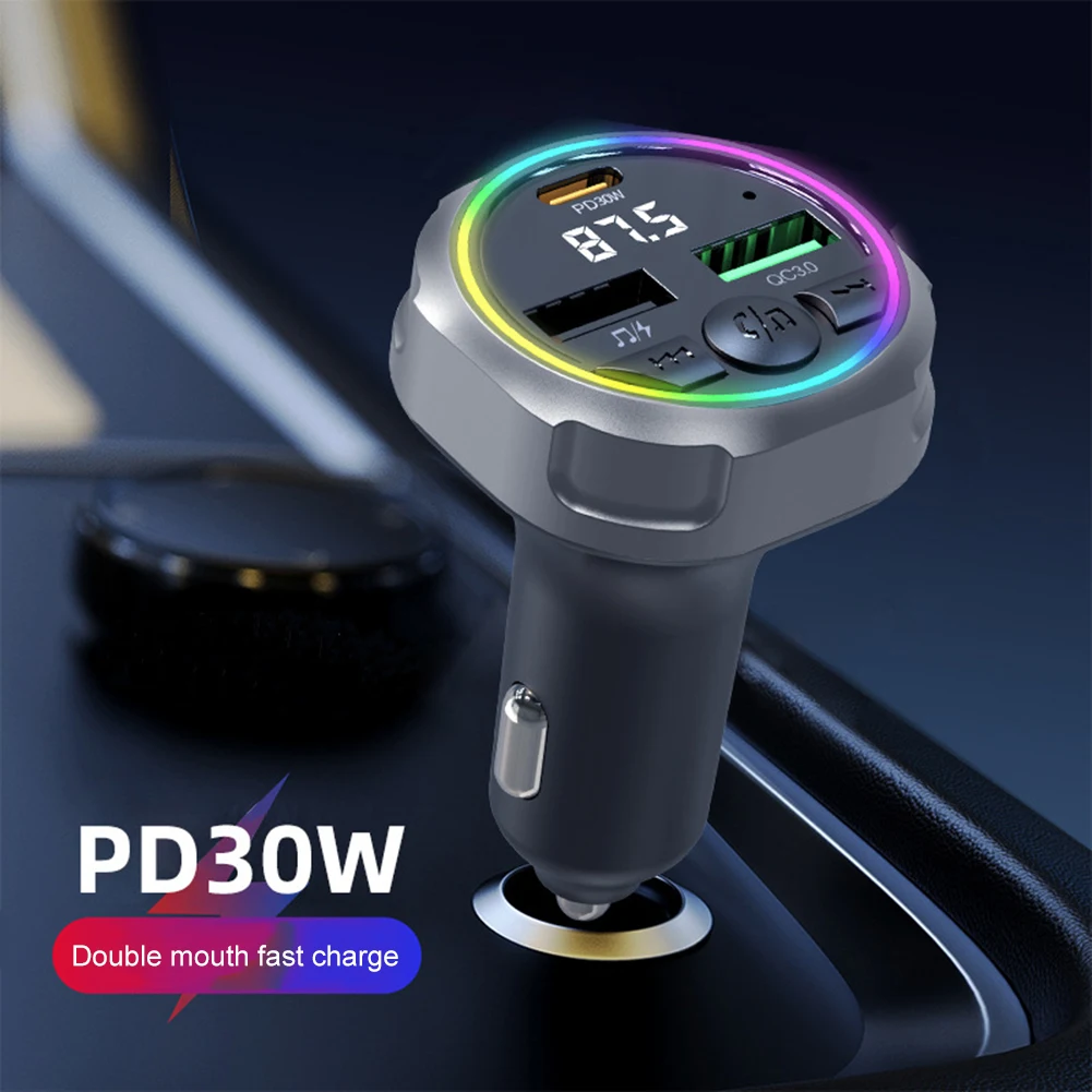 3.1A الناتج الحالي تكنولوجيا إلغاء الصدى تكنولوجيا الصوت المتقدمة شاحن سيارة شاحن قمع الضوضاء #4