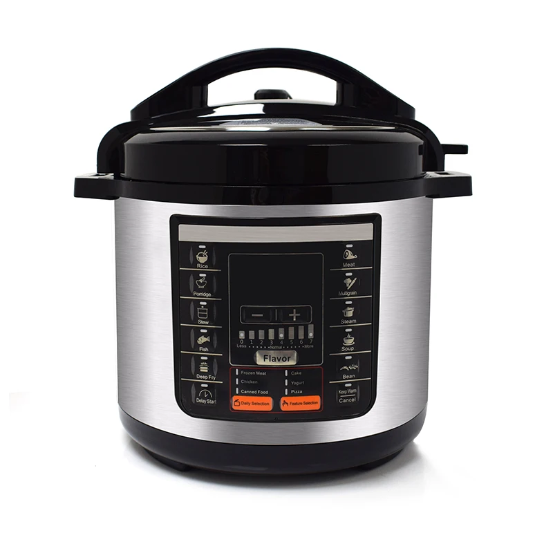 

Kitchen Appliances Factory Customized 6L Multi-Electric Pressure Cooker Slow Cooker Intelligent Rice Cooker With Parts& Recipes