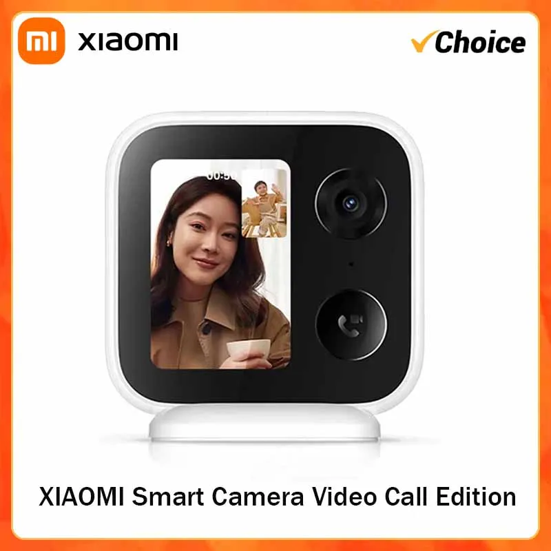 

Новая умная камера Xiaomi, видеозвонок, мобильный телефон, беспроводной пульт дистанционного управления, домашняя внутренняя камера, радионяня, китайская версия