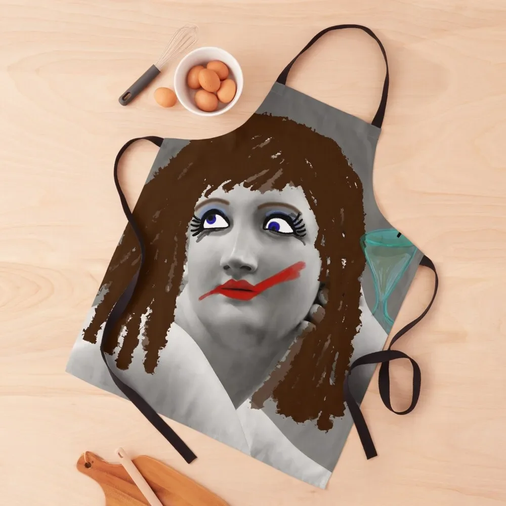 

Hi my name is Cathy (Stacey's mum) Apron kitchen gadgets Chef Uniform Women Kitchen Apras Man Women's Dress Apron