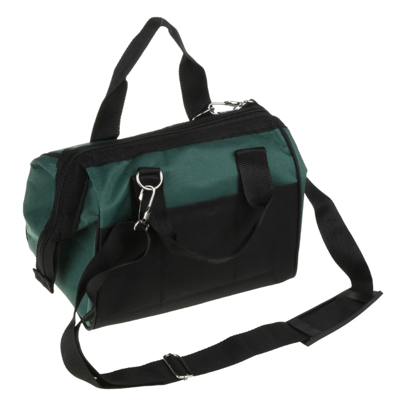 Waterproof Portable Small Tool Bag Durable Oxford Cloth Multiple Compartments for Electricians and Home Repairment