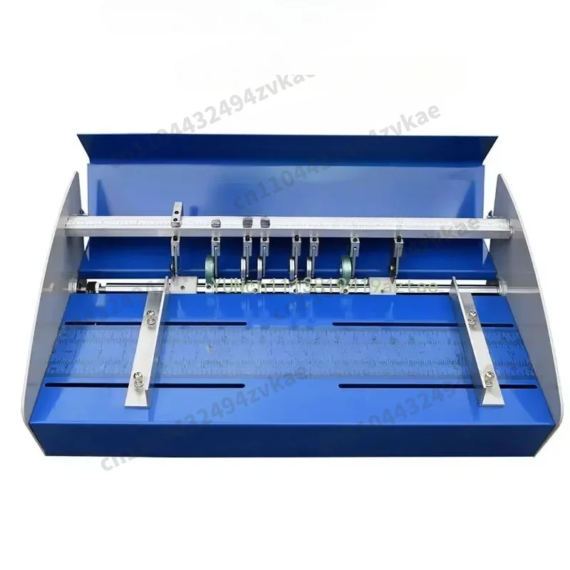 A3 Electric Paper Creasing Binding Machine 460mm Automatic Perforating Scoring Folding Core Motor Component 110V/220V