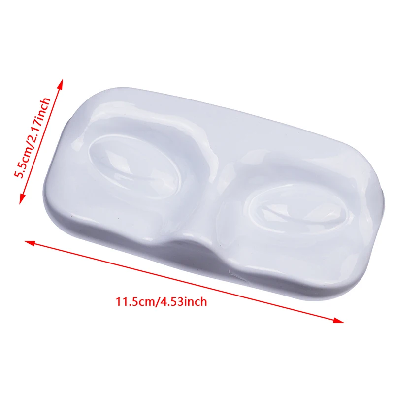 5Pcs Face Shape False Eyelashes Packaging Box Eyelash Trays Lashes Storage False Eyelashes Case