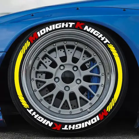 8 개/몫 2.7cm 높이 자동차 타이어 휠 스티커 자동차 튜닝 범용 3D 영구 PVC 레터링 스티커 맞춤형 Automotiv