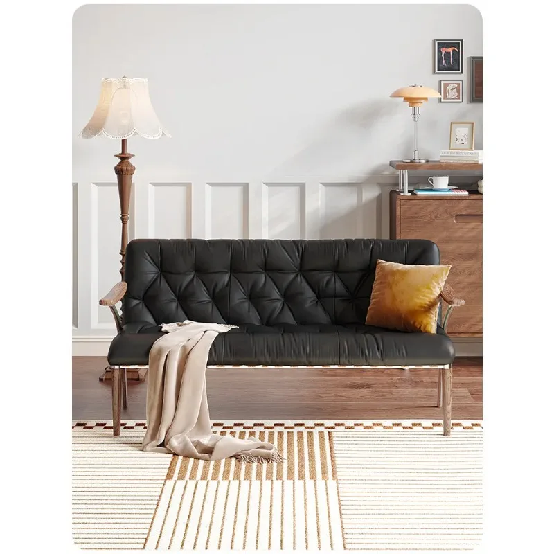 DSA small sofa high sense medieval sofa chair bench apartment homestay leisure chair
