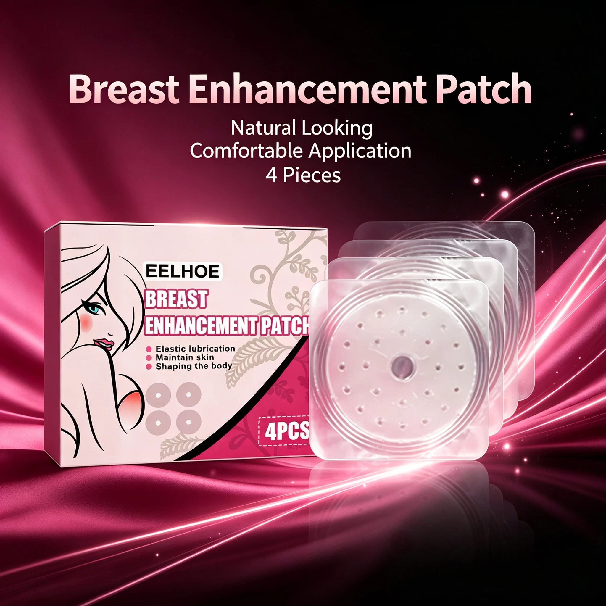 Breast Tightening Patch Lifting Anti Sagging Optimization Chest Contour Nourishing Moisturizing Care Sexy Breast Enhancer Patch