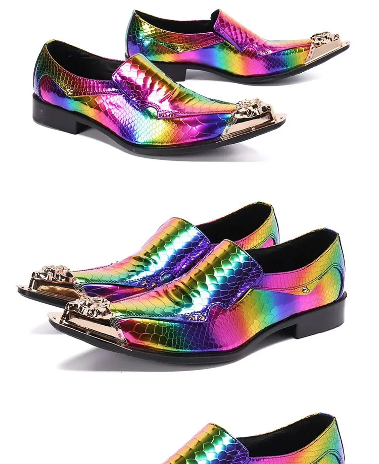 Handgefertigte Herren-Oxfords aus echtem Leder, luxuriöser italienischer Stil, formelle Business-Schuhe, flache Anzugschuhe für Hochzeiten, Bankette und Abendveranstaltungen. – Detail 17
