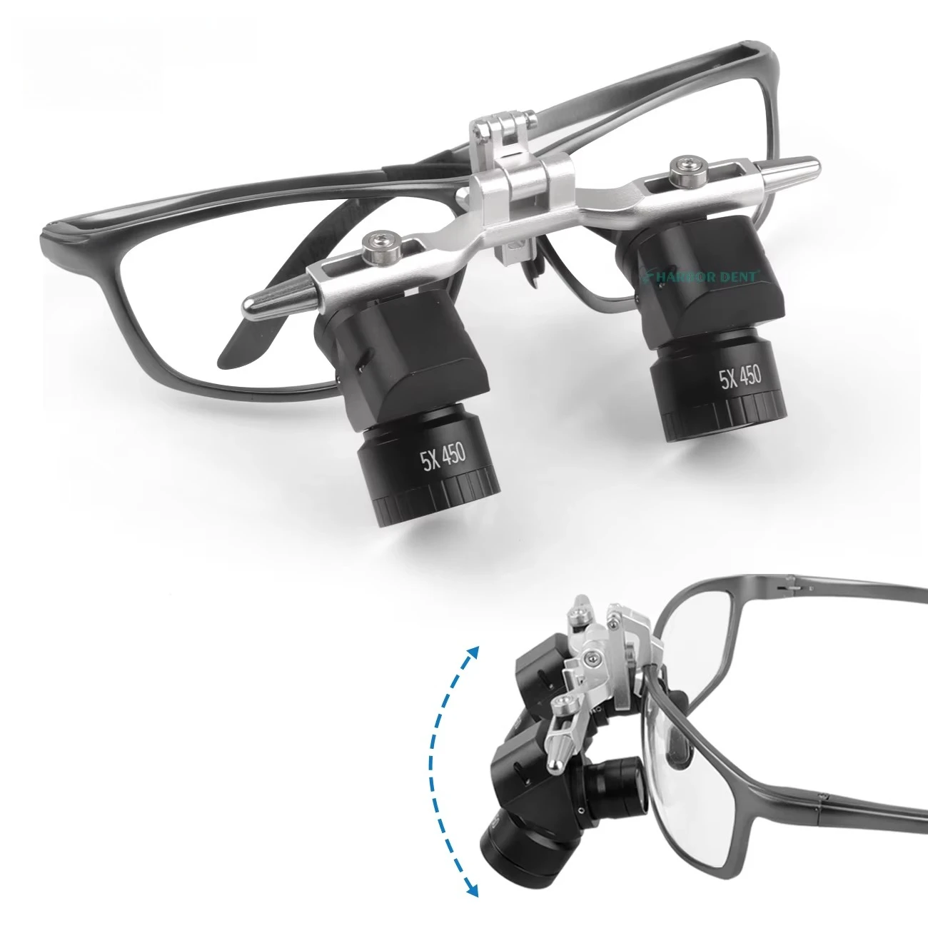 

5 зубных протезов 48 ° Эрго лупы регулируемое рабочее расстояние хирургические лупы стоматологические увеличительные инструменты