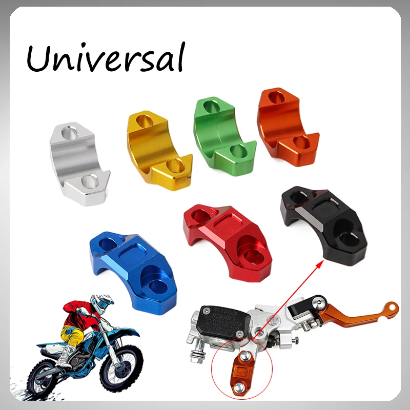 

Motorcycle Clutch Brake Master Cylinder Handlebar Bar CNC Clamp Cover For SXF EXC TC TE KXF CRF YZF WR YZ RM ENDURO MX Motocross