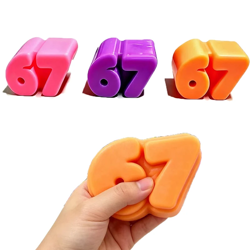 67 TPR Decompression Toys, Fidget Toys Squirrel Squeeze Toys Squishies Sensory Toy Antiestres Mochi Squishy,stress reliever toys