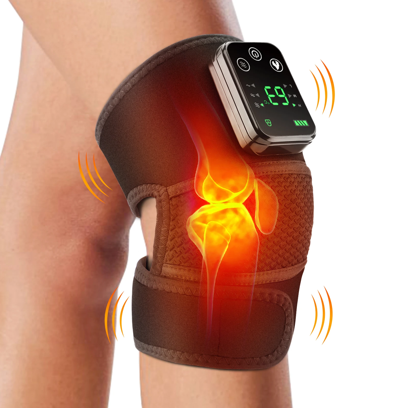 Masajeador Térmico para Rodill - Knee Support Brace reseña y precio