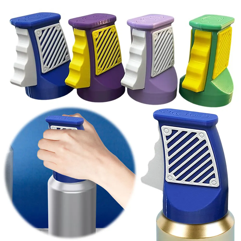 3D-Printed One-Hand Bottle Opener Reusable Can Tab Remover Ergonomics Portable Beverage Open Tool for Finger Nail Protection