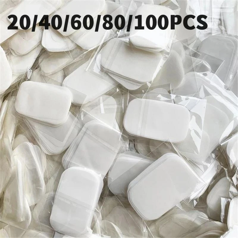 20/50/60/80/100pcs/lot Portable Bath Hand Washing Slice Sheets Outdoor Travel Scented Foaming Soap Paper Bath Clean Soap Tablets