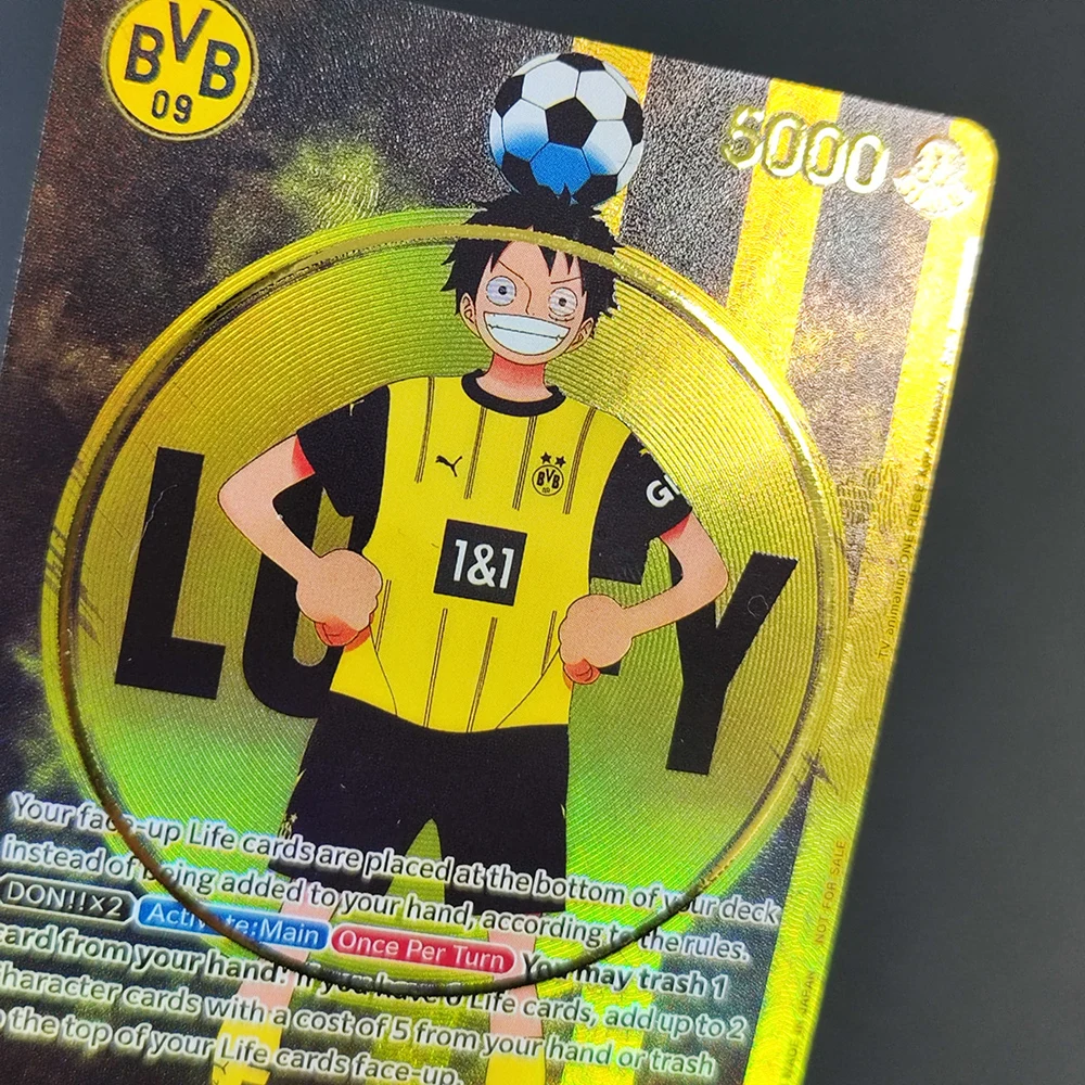 DIY One Piece Card Game Monkey D Luffy BVB ST13-003 Borussia